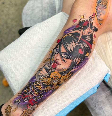 bayonetta tattoo|More.